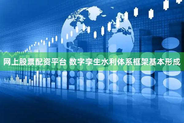 网上股票配资平台 数字孪生水利体系框架基本形成